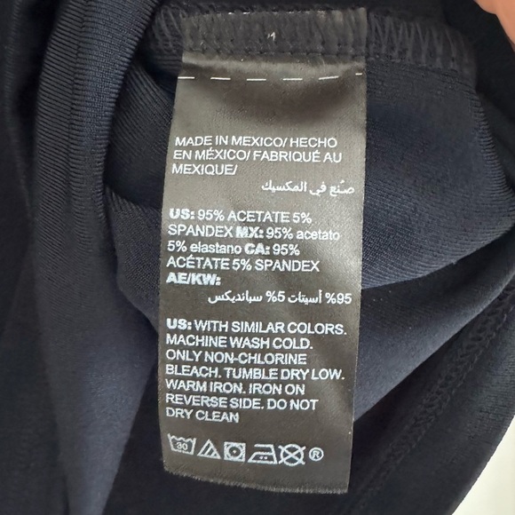 NWT Chico’s Travelers Reversible Tank Top Navy Blue Sleeveless Size 1 (M 8/10) - Picture 6 of 6